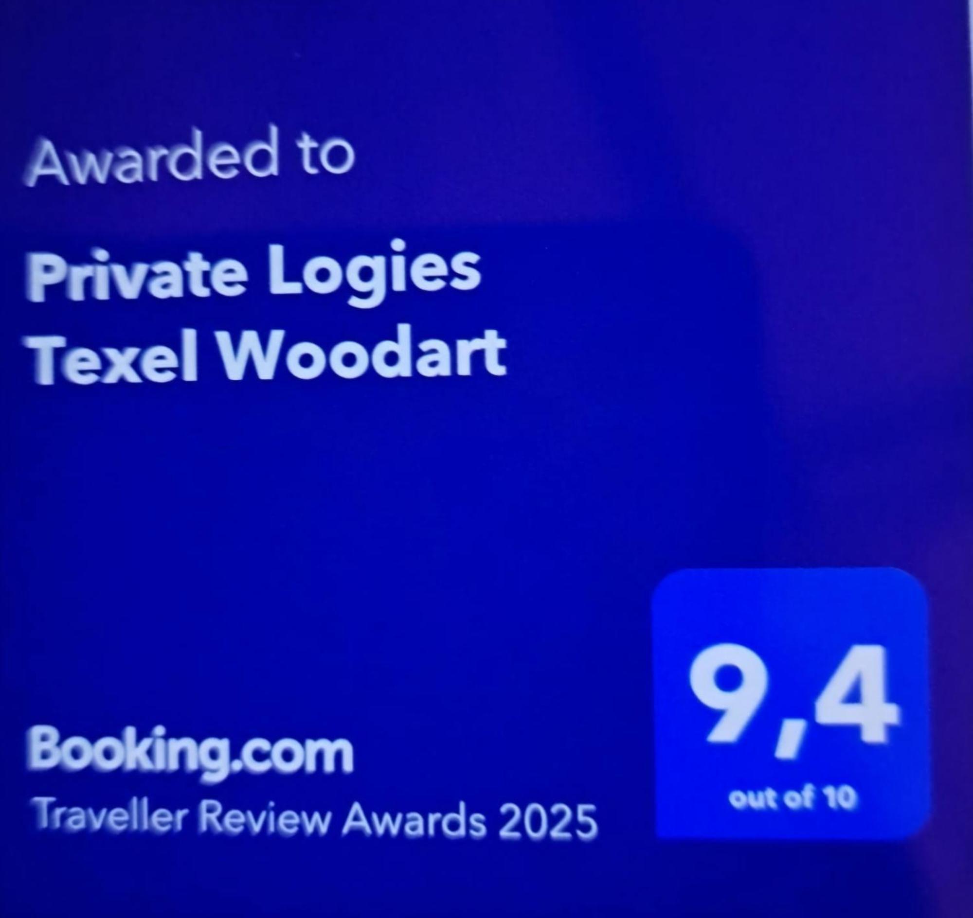 Private Logies Texel Woodart Midden-Eierland Екстериор снимка